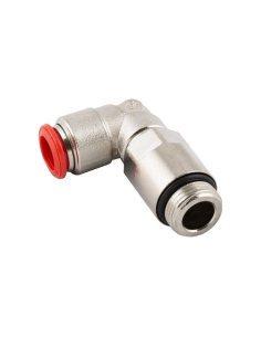 Extended cylindrical adjustable elbow fitting 3/8 tube 10mm Series 50000 - Aignep | ADAJUSA