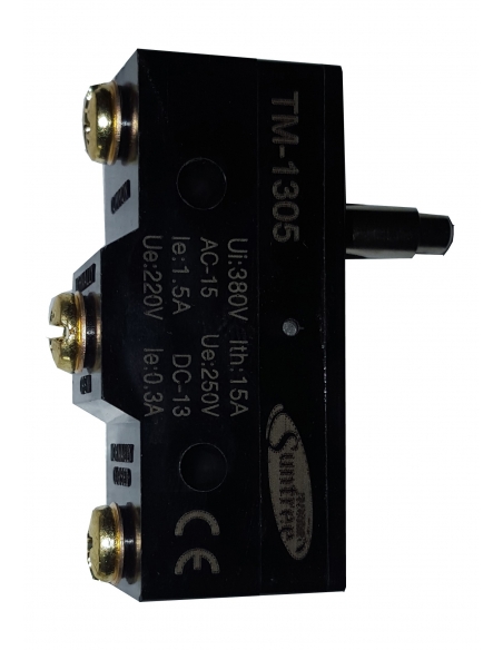 Extremidade de traçado de botão fino (microswitch)
