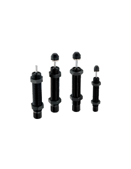 Hydraulic shock absorber with adjustable stop M25x1.5 stroke 40mm SFC2540 | Aignep | Adajusa