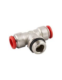 Adjustable T fitting with 3/8 central thread tube 10 Series 50000 - Aignep | ADAJUSA
