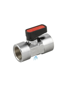 Válvula esfera fêmea 2 vias 1/8 com exaustão atmosférica GHILUX - Aignep | ADAJUSA | preço
