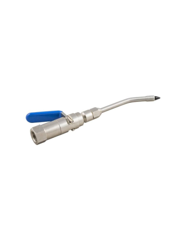 Blow gun with safety stainless steel tube - Aignep