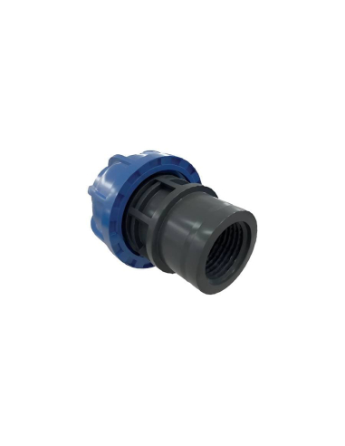 Straight female Elbow union 1 1/2 tube 50mm - Sicomat