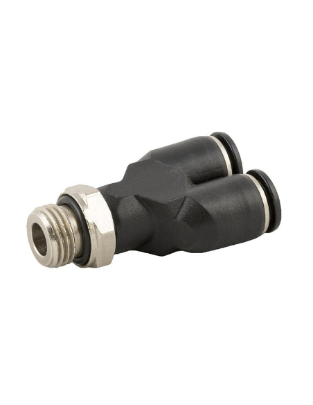 Intermediate Y fitting 1/4 pipe diameter 8mm Series 55000 - Aignep: ADAJUSA