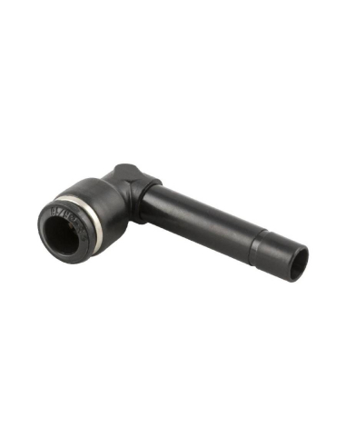 Ligação em L giratória 8mm tubo 8mm com bocal longo de 10mm Série 55000 - Aignep