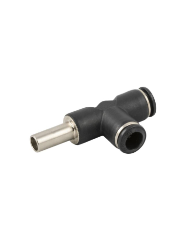 Encaixe em T para tubos 10mm - 12mm com adaptador lateral 12mm Série 55000 - Aignep