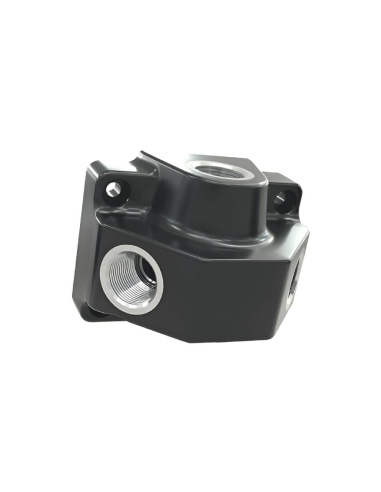Polyamide and aluminum distributor 2 outputs 3/4 female input - Sicomat
