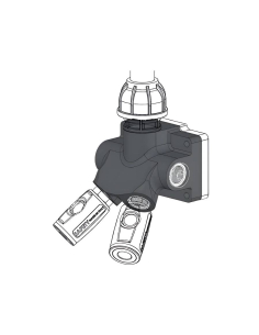 Distributor 4 outputs female input 3/4 aluminum Sicomat | ADAJUSA | price 2