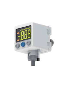 Digital pressure switch 2 PNP outputs + analog output Aignep PR02P02P2 - Aignep 2