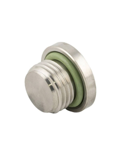 Fecho macho M7 com junta FKM INOX Série 62000 - Aignep | ADAJUSA