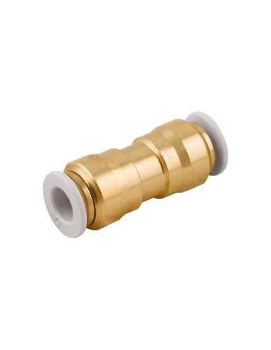 Straight intermediate tube fitting 6mm for food and drinking water use Series 59000 FOOD - Aignep