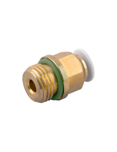 Conexão reta tubo 1/4 6mm para uso alimentar e água potável Série 59000 FOOD - Aignep