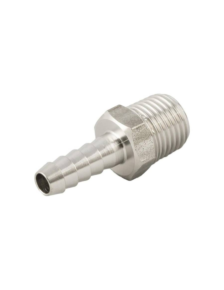 1/2 conical male Spike for rubber diameter 14mm INOX Series 62000 - Aignep | ADAJUSA