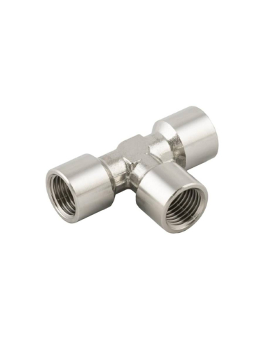 Conexão T fêmea 1/4 INOX Série 62000 - Aignep