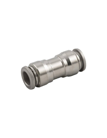 Intermediate straight tube fitting 10mm INOX Series 60000 - Aignep | ADAJUSA