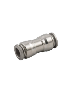Intermediate straight tube fitting 12mm - 10mm INOX Series 60000 - Aignep | ADAJUSA