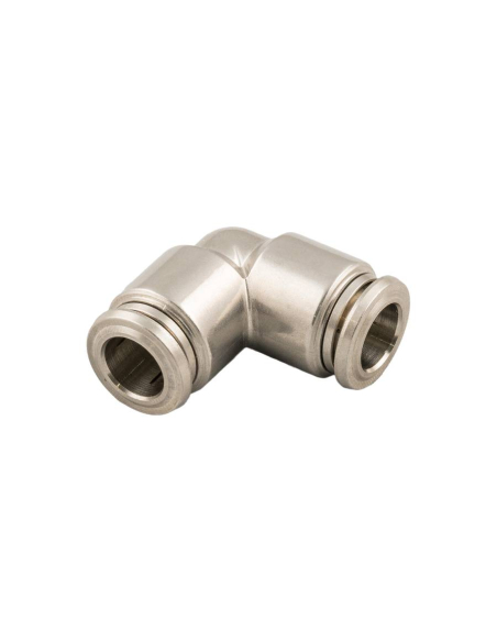 Intermediate L fitting tube 14mm INOX Series 60000 - Aignep | ADAJUSA