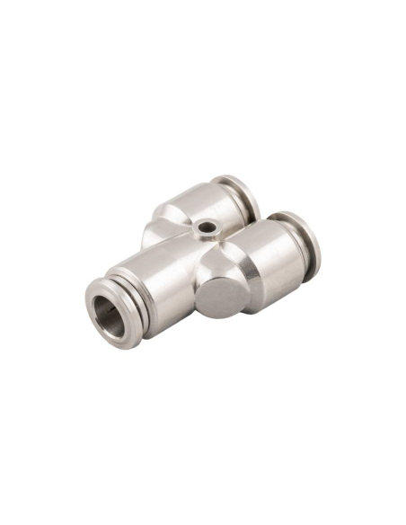 Y-intermediate tube fitting 12mm INOX Series 60000 - Aignep | ADAJUSA