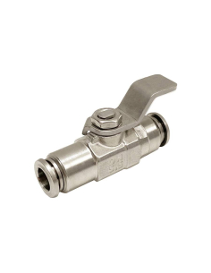 Válvula de esfera INOX para tubo automático 2 vias 8mm GHINOX - Aignep | ADAJUSA | preço