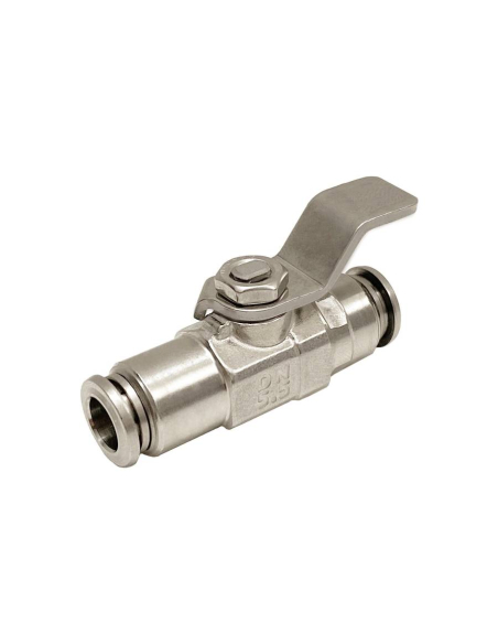 INOX ball valve for 8mm 2- way automatic tube GHINOX - Aignep | ADAJUSA | price