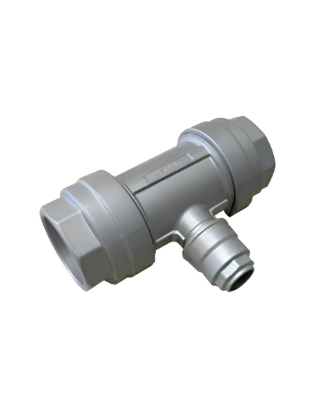 Aluminum "T" fitting for condensate drain diameter 63mm downpipe 20mm Aignep | ADAJUSA | price