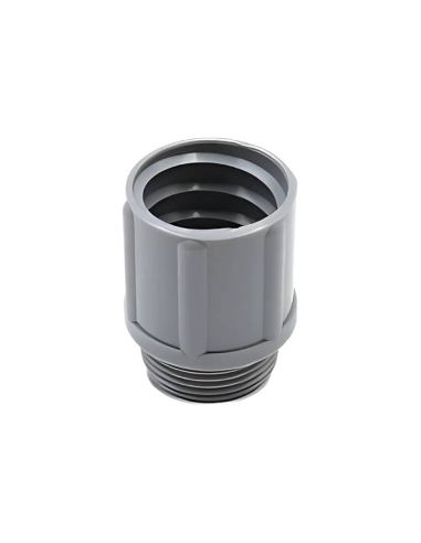 M12 threaded fitting for flexible spiral tube diameter 12.8mm