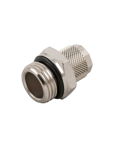 Conexão macho reta 1/8 tubo 4/2.7 Série 1000 - Aignep