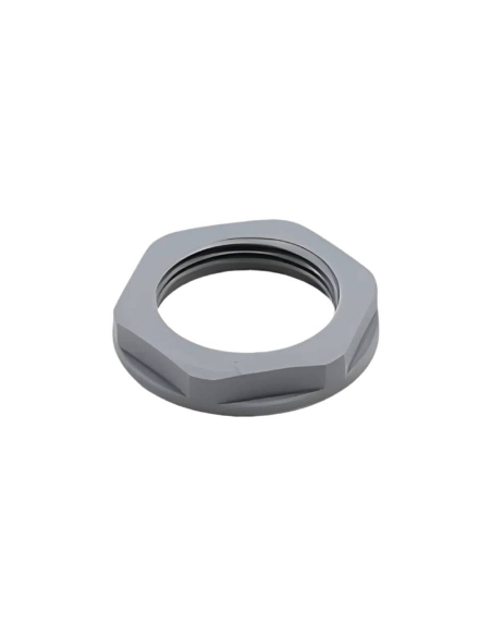 GAGI locknut for PG7 cable gland dark gray polyamide plastic