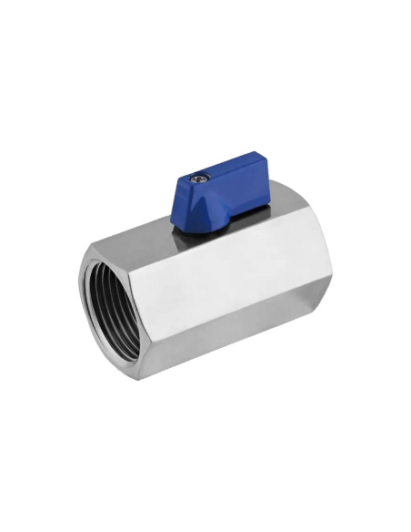 Válvula esfera 2 vias fêmea Mini INOX 3/8 GHINOX - Aignep | ADAJUSA | preço