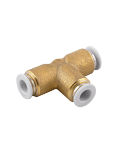 Intermediate T fitting 8mm tube for food and drinking water use Series 59000 FOOD - Aignep | ADAJUSA