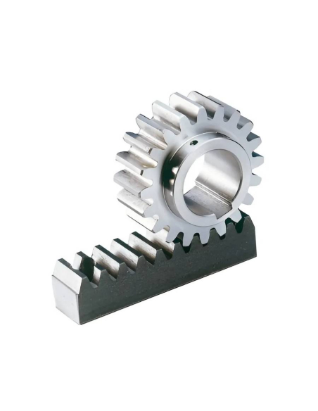 Steel rack with straight teeth module 4, 40x40x1000mm | Adajusa | Price