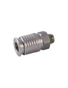 Conector rápido macho curto 1/2 série universal INOX - Aignep | ADAJUSA