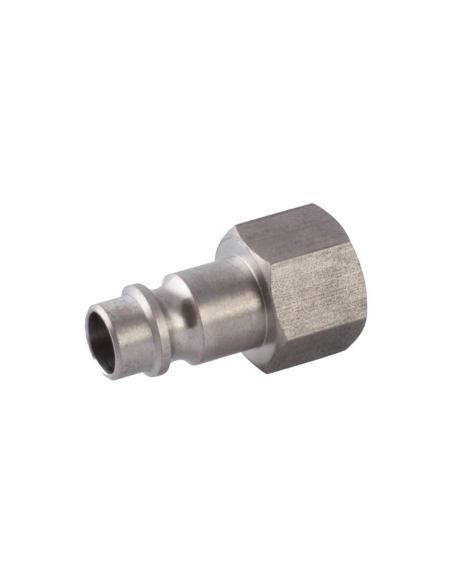 Adapter for 1/2 INOX female quick plug European profile - Aignep | ADAJUSA
