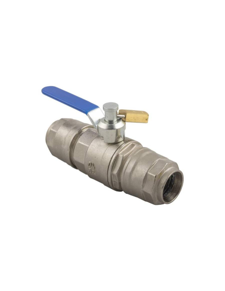 2- way tube-tube ball valve 20mm padlock included - Aignep | ADAJUSA | price
