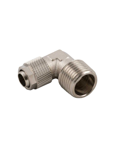 Cotovelo macho cônico 1/8 6/4 tubo Série 1000 - Aignep