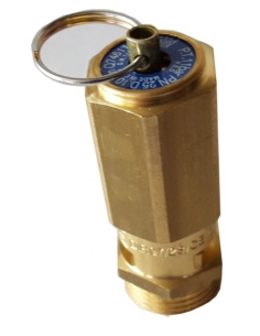 Válvula de segurança (sobrepressão) 1/4" 6 Bar 2