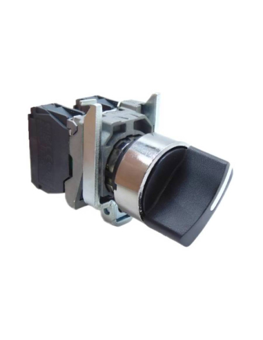 Interruptor seletor de 3 posições 2 contactos abertos (NA) Harmony XB4 - SCHNEIDER