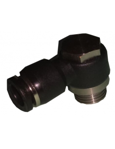 Adjustable racor 1 body 1/4 tube diameter 6 - ADAJUSA