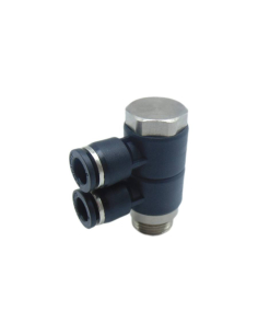 Adjustable fitting 2 body 3/8 tube diameter 8| ADAJUSA