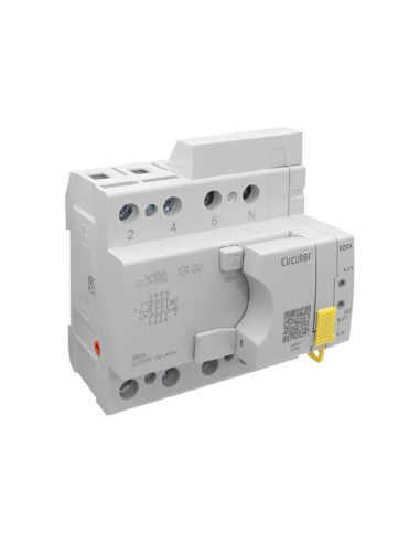 Diferencial auto-reset 4 polos 40A 30mA Classe A - Circutor