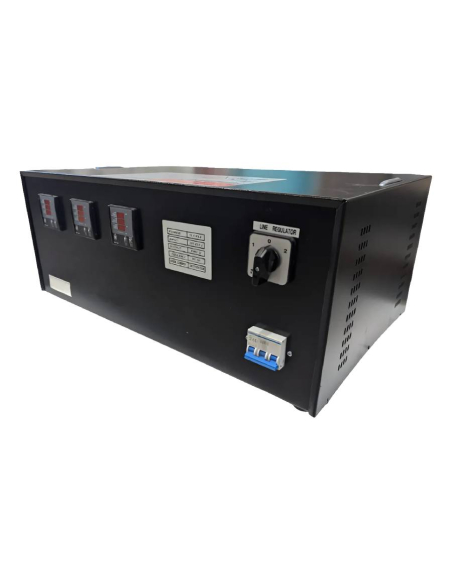 Estabilizador de tensão trifásico 400Vac servomotor 10,5KVA | ADAJUSA | preço