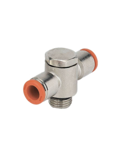 Encaixe duplo ajustável tubo M5 diâmetro 4mm - Metal Work | ADAJUSA