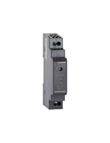 Power supply 12Vdc 1.25A 15W DIN rail