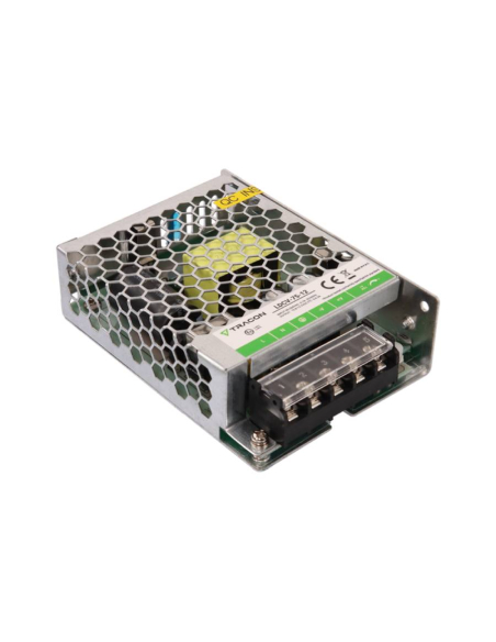 Fonte de alimentação industrial 12 Vdc 6,3A 75W LDCV-75-12 ADAJUSA | preço
