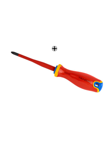 Chave de fenda Pozidriv PZ0x60mm isolamento VDE 1000V