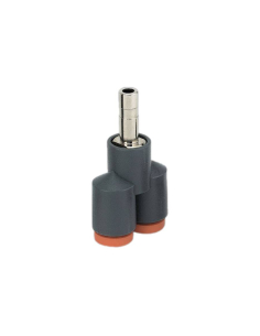 Intermediate Y fitting tube 8 with adapter 8 technopolymer - Metal Work | ADAJUSA