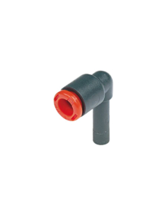 Conexão tubo L 6mm com espiga curta em tecnopolímero 6mm - Metal Work | ADAJUSA