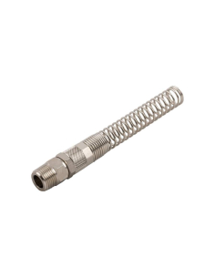 1/4" male conical swivel straight fitting with spring 8/6 Series 1000 - Aignep | ADAJUSA