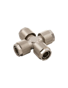 Intermediate cross fitting tube 12/10 Series 1000 - Aignep | ADAJUSA