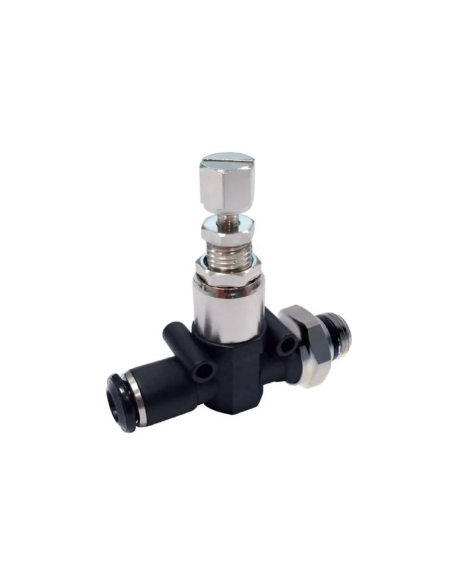 Regulador de pressão tubo 6mm - macho curto 1/8 - Aignep | ADAJUSA | preço